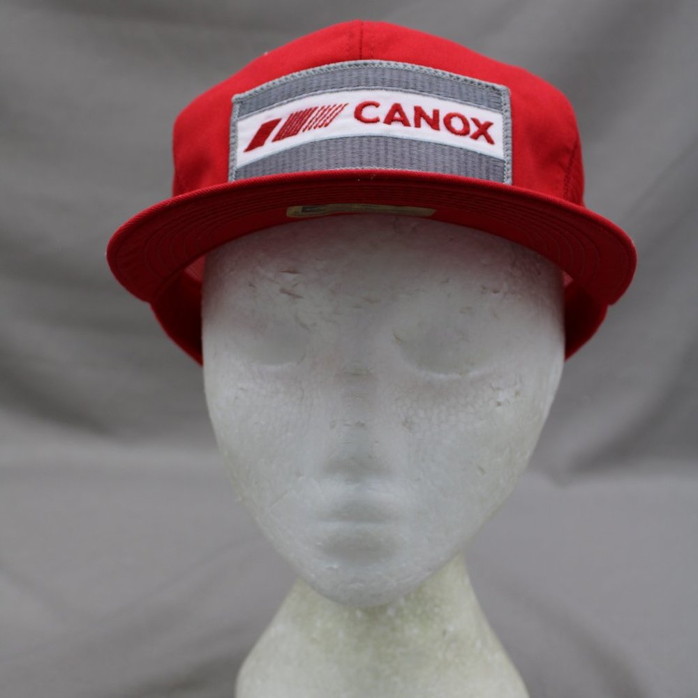 Vintage Patched Trucker Hat - Canox by K Brand - Adult Snapback